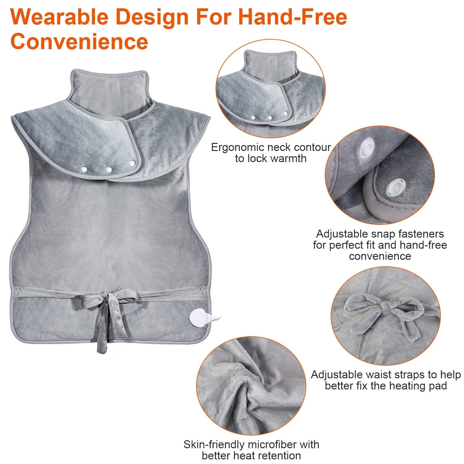 Electric Heating Wrap for Neck Shoulder Wellness - DailySale