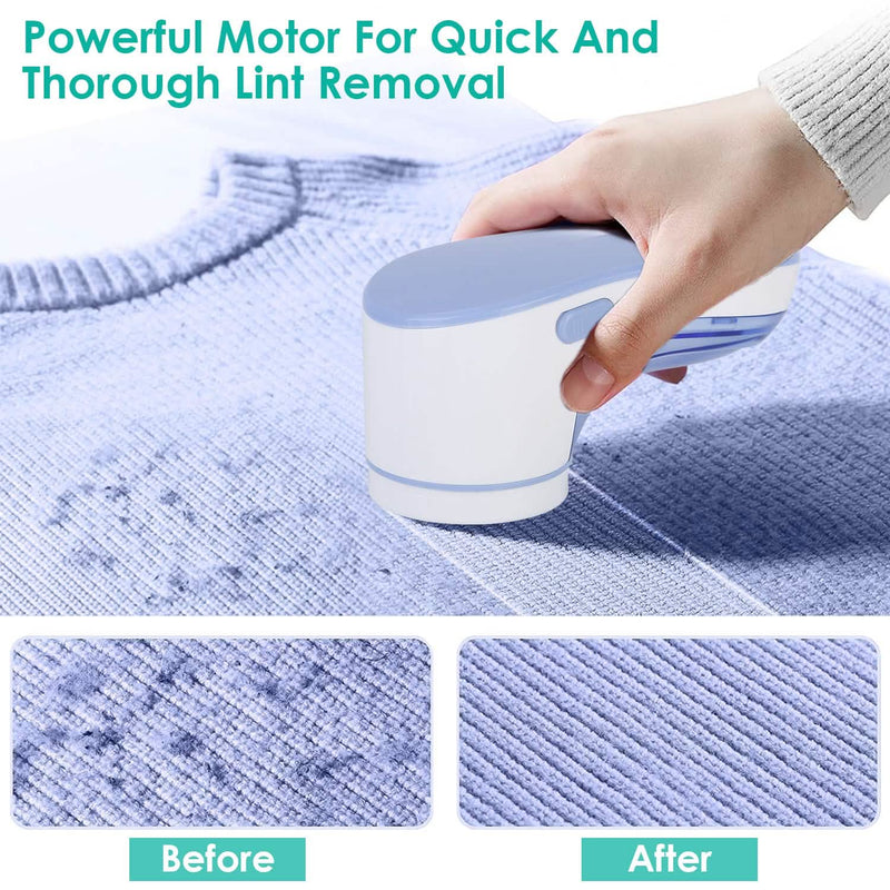 Electric Lint Shaver USB Rechargeable Fabric Clothes Lint Fluff Remover Household Appliances - DailySale