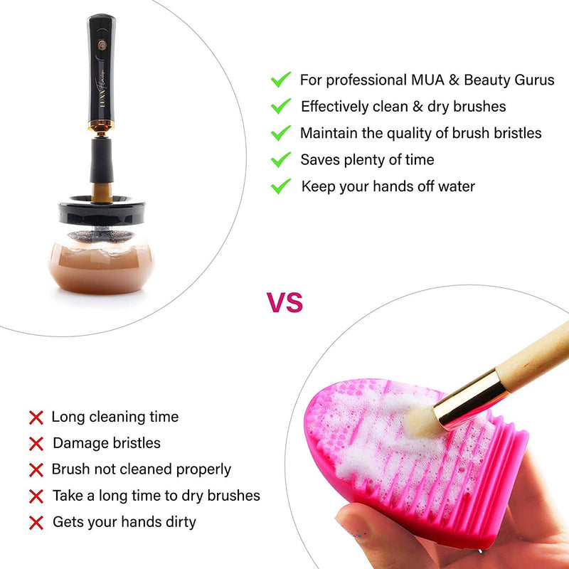 Electric Makeup Brush Cleaner and Dryer Machine Beauty & Personal Care - DailySale