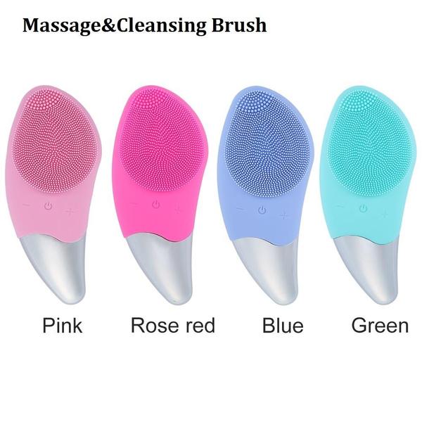 Electric Massage and Facial Cleaning Brush Beauty & Personal Care - DailySale