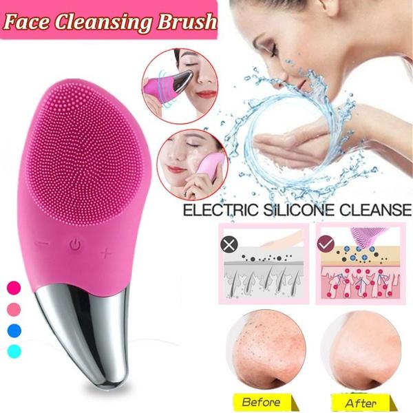 Electric Massage and Facial Cleaning Brush Beauty & Personal Care - DailySale