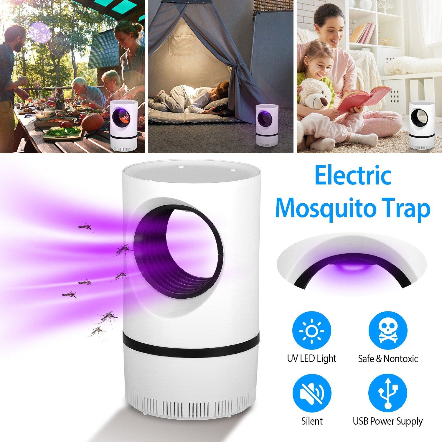 Electric Mosquito Trap Pest Control - DailySale