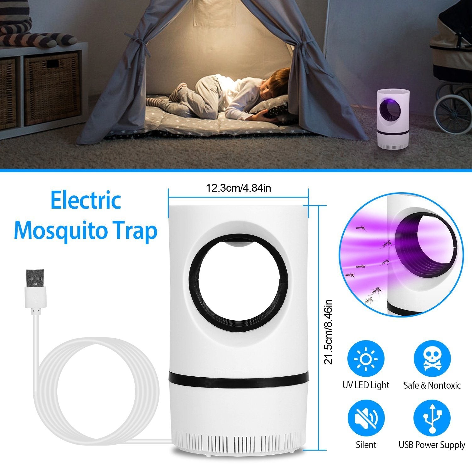 Electric Mosquito Trap Pest Control - DailySale