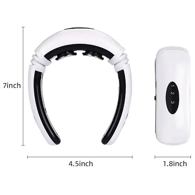 Electric Neck Massager and Pulse Back 6 Modes Power Control Wellness - DailySale