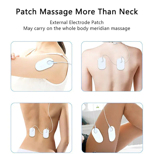 Electric Neck Massager and Pulse Back 6 Modes Power Control Wellness - DailySale