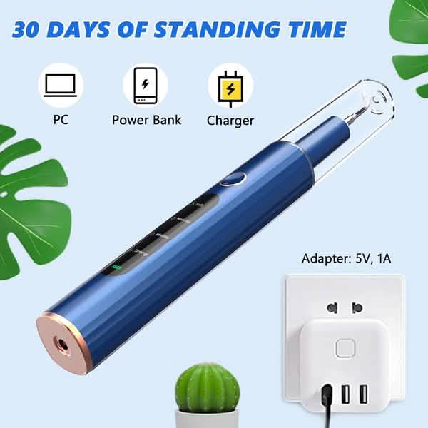 Electric Plaque Remover for Teeth, Rechargeable Teeth Cleaning Kit with 4 Modes Beauty & Personal Care - DailySale