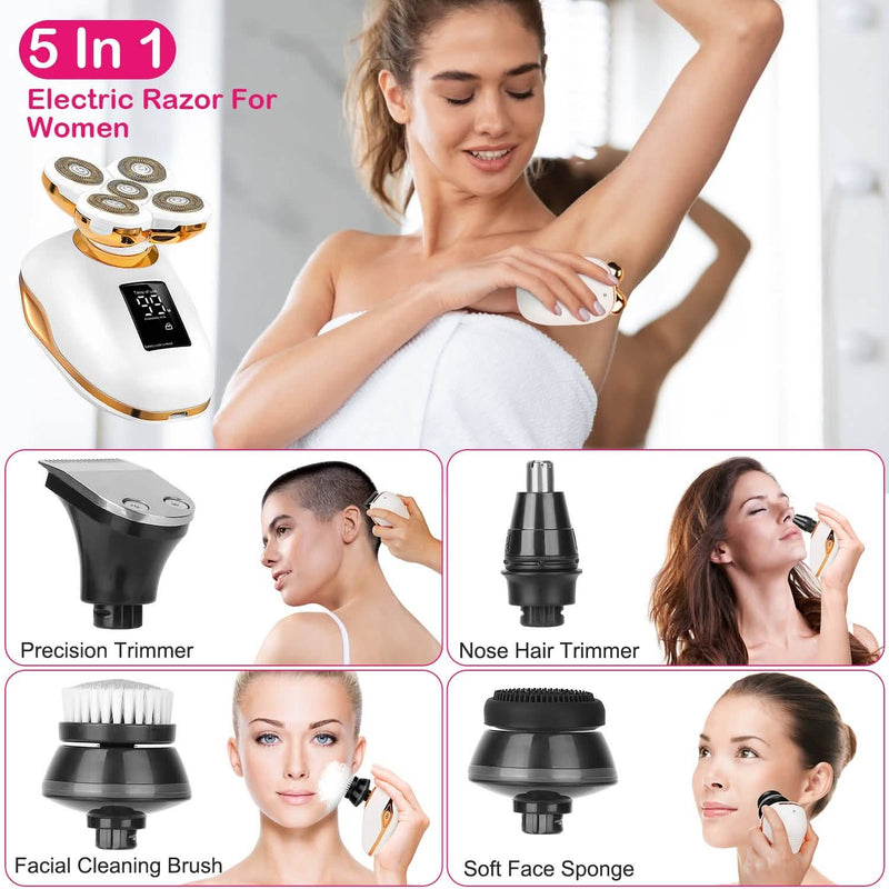 Electric Razor for Women Painless Leg Shaver Beauty & Personal Care - DailySale