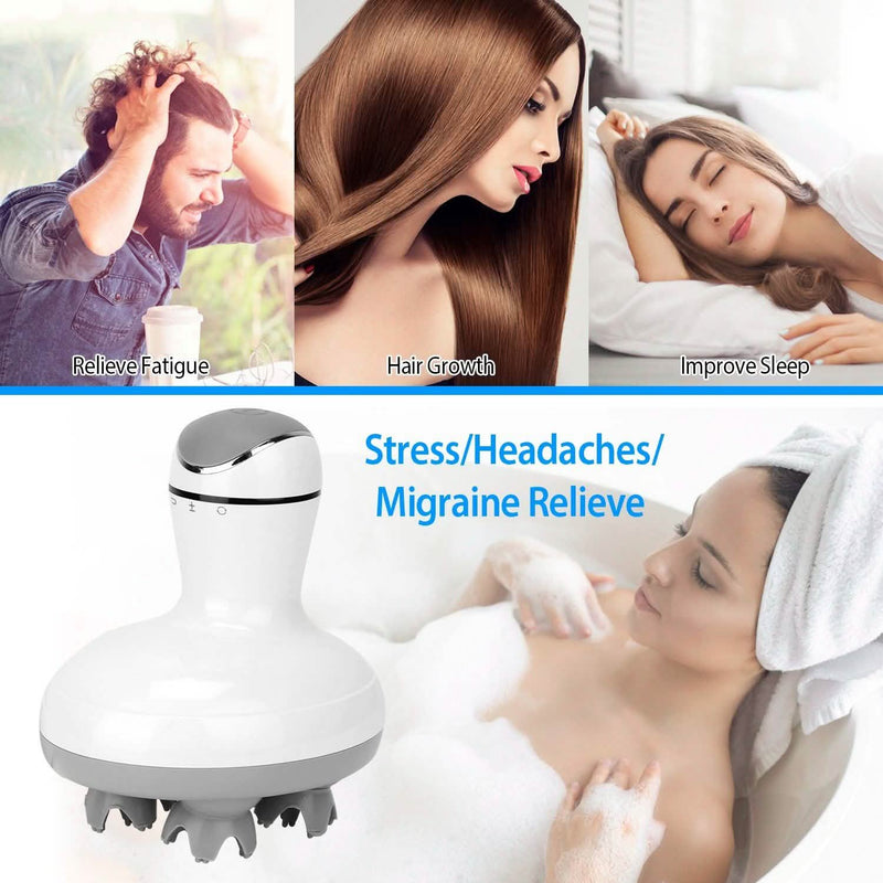 Electric Scalp Massager Handheld Wellness - DailySale