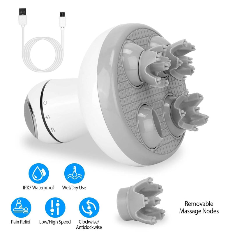 Electric Scalp Massager Handheld Wellness - DailySale