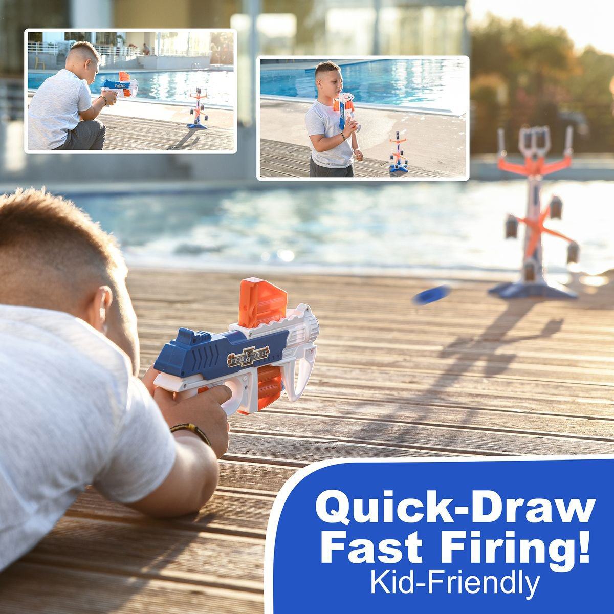 Electric Shooting Target Game for Kids