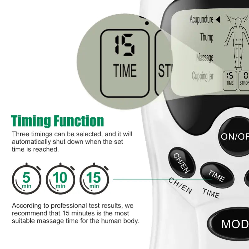 Electric TENS Muscle Stimulator Wellness - DailySale