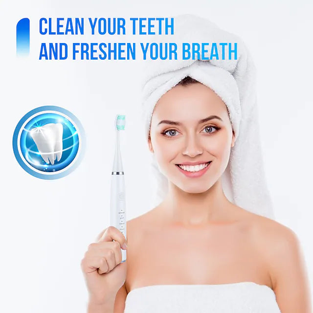 Electric Toothbrush Sonic Dental Scaler Teeth Whitening Kit Beauty & Personal Care - DailySale