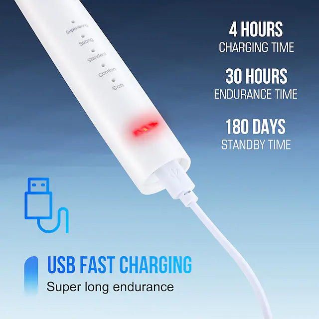 Electric Toothbrush Sonic Dental Scaler Teeth Whitening Kit Beauty & Personal Care - DailySale