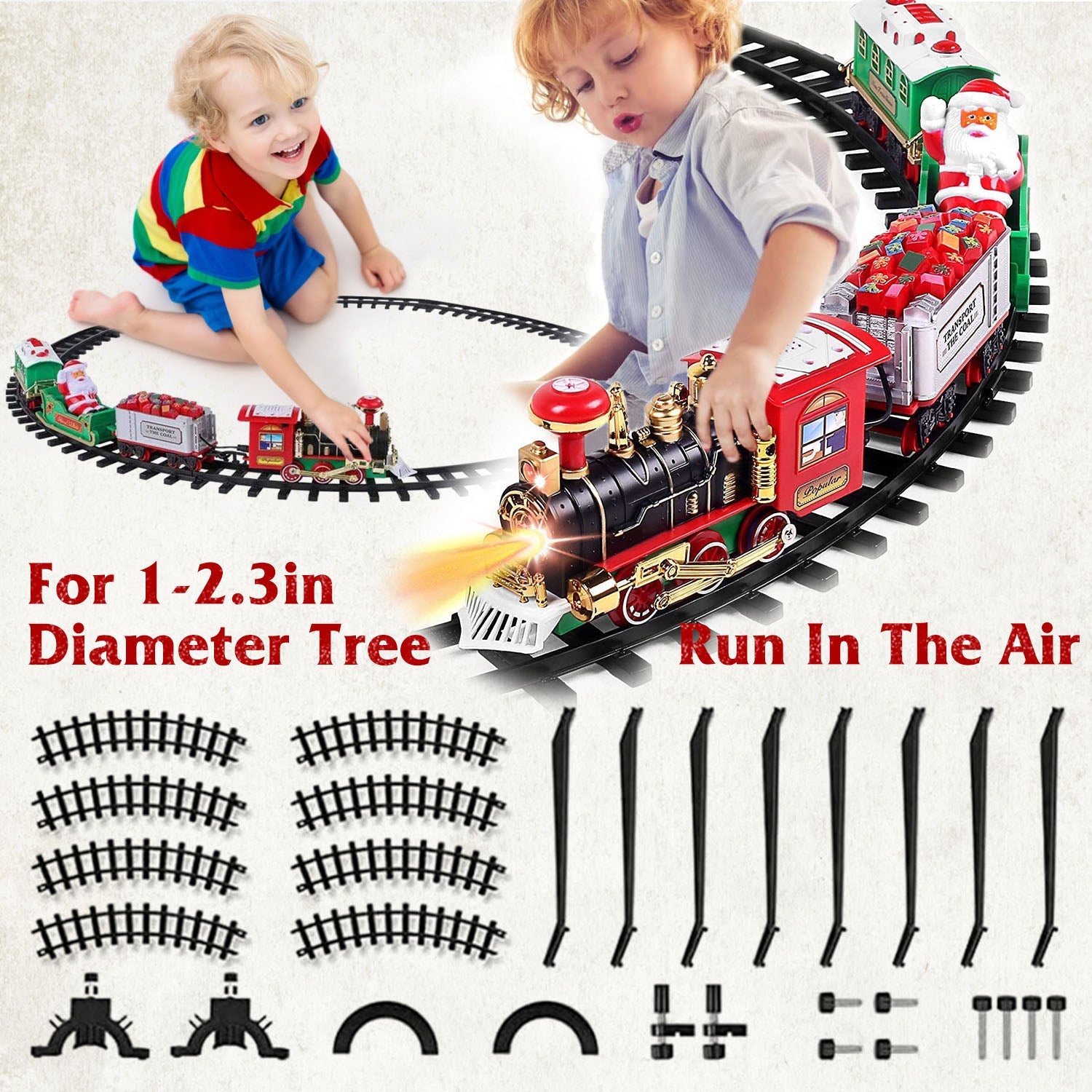 Electric Train Christmas Kid Toy Set Toys & Games - DailySale