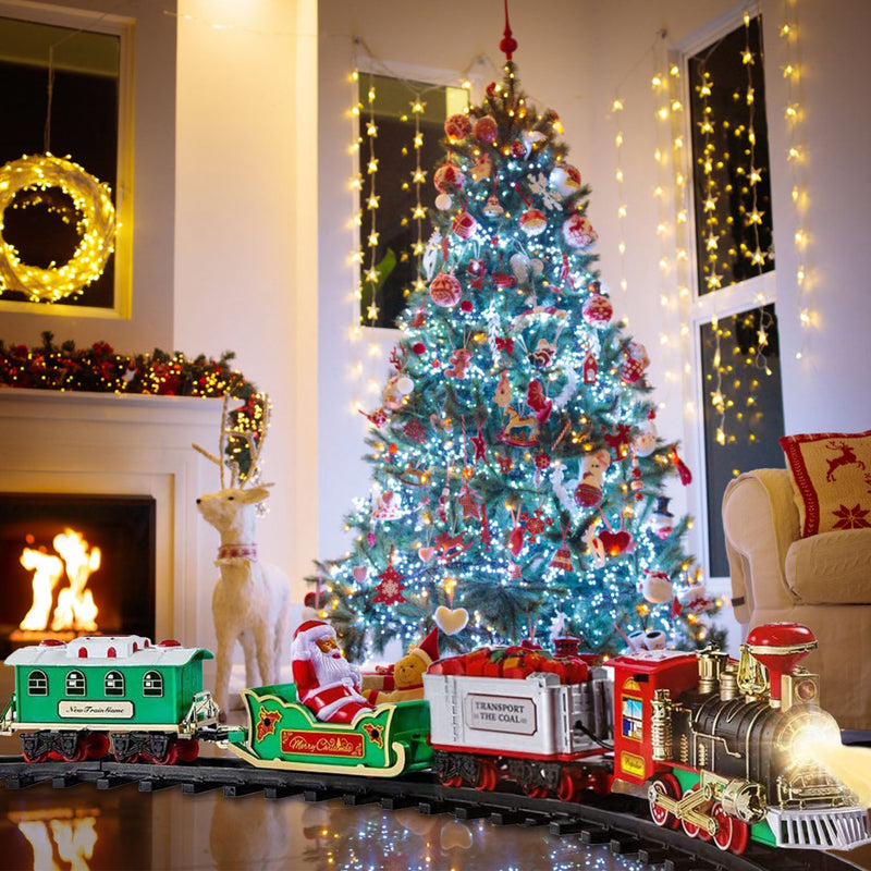 Electric Train Christmas Kid Toy Set Toys & Games - DailySale