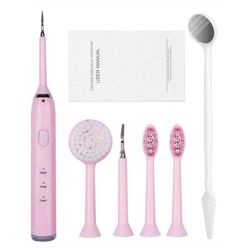 Electric Ultrasonic Dental Scaler Beauty & Personal Care Pink - DailySale