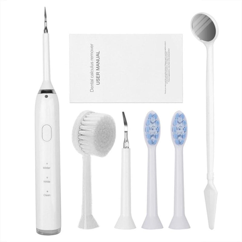 Electric Ultrasonic Dental Scaler Beauty & Personal Care White - DailySale