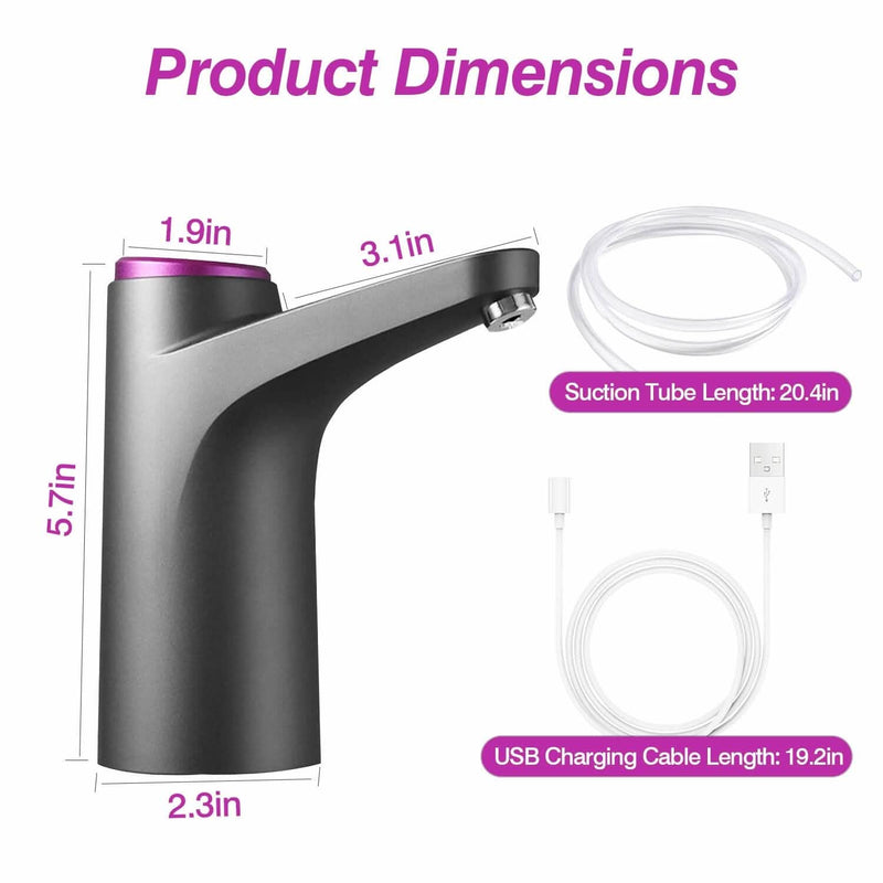 Electric Water Dispenser 40 Gallon USB Rechargeable Kitchen Tools & Gadgets - DailySale