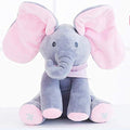 Electronic Talking Singing Blinking Eyes Elephant Plush Toy Toys & Games Pink - DailySale