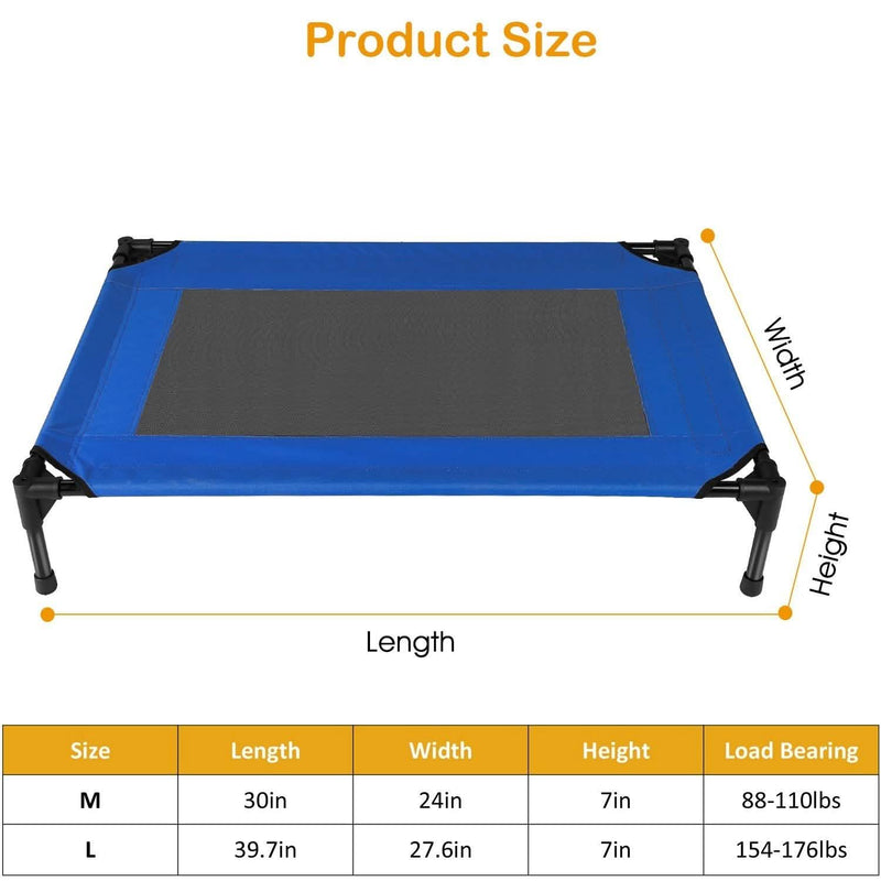 Elevated Dog Cot Bed Pet Supplies - DailySale