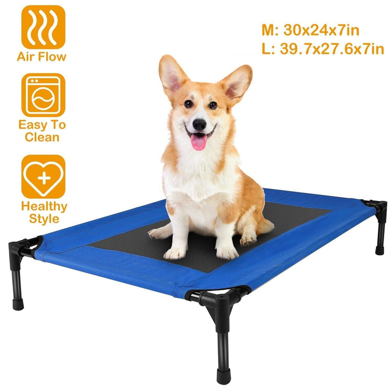 Elevated Dog Cot Bed Pet Supplies - DailySale