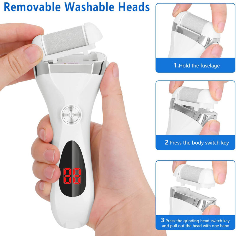 Elmchee Rechargeable Foot Callus Remover Kit Beauty & Personal Care - DailySale