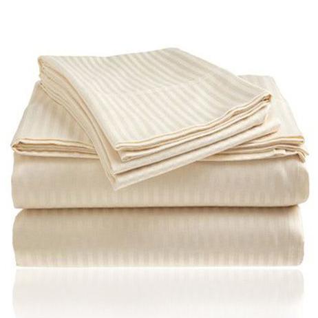 Embossed Microfiber Sheets Bed & Bath Twin Ivory - DailySale