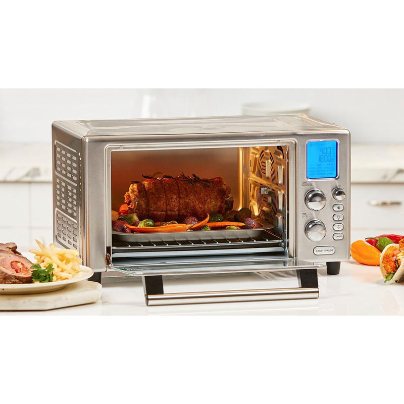 Ronco Modern Rotisserie Oven, Large Capacity (15lbs) Countertop Oven,  Multi-Purpose Basket for Versatile Cooking