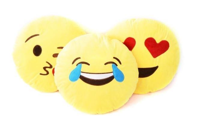 Emoticon Plush Decorative Pillows - Assorted Styles Linen & Bedding - DailySale