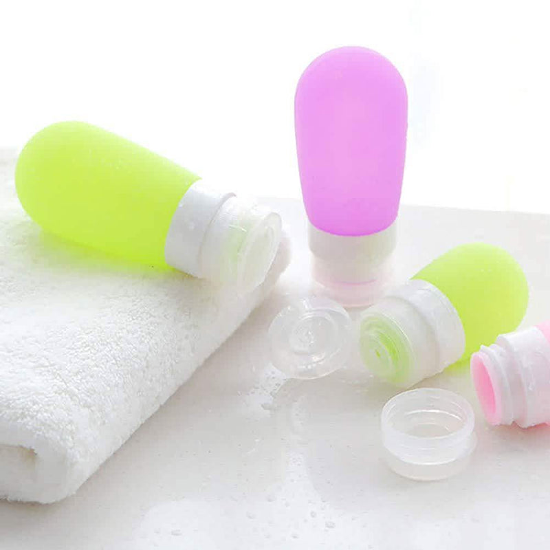 Empty Silicone Portable Travel Packing Press Bottle Bags & Travel - DailySale