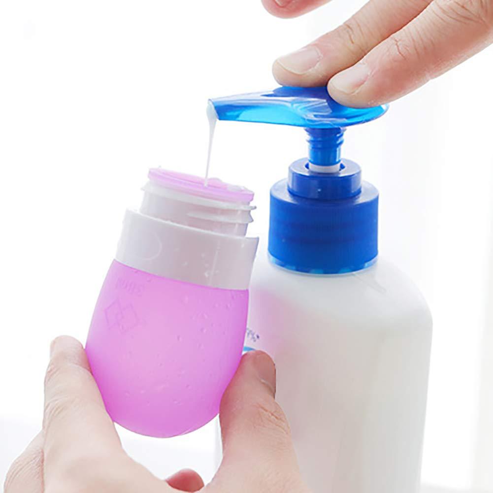 Empty Silicone Portable Travel Packing Press Bottle Bags & Travel - DailySale