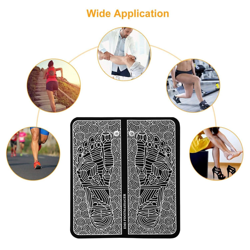 EMS Foot Massage Pad Electric Stimulator Wellness - DailySale