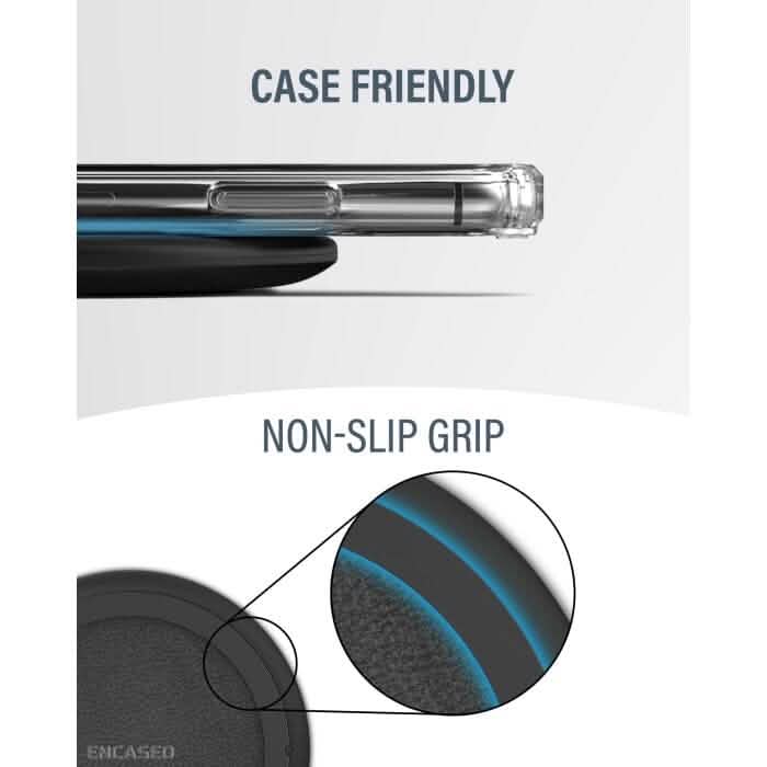 Encased Wireless Charging Qi Pad (Fast Charging) Ultra Thin Charger for iPhone and Android Devices Mobile Accessories - DailySale
