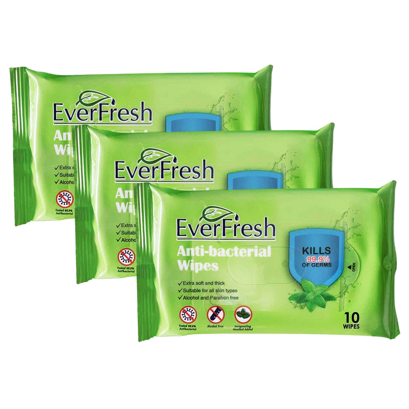 Everfresh Anti-Bacterial Wipes Beauty & Personal Care - DailySale