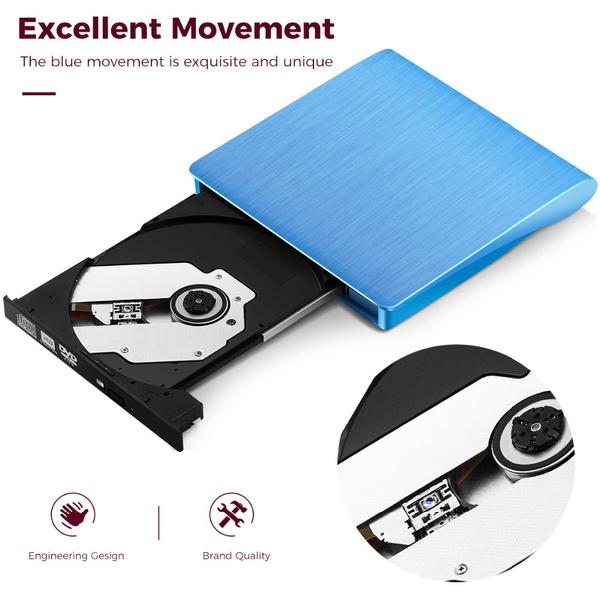 External CD Drive USB 3.0 Computer Accessories - DailySale