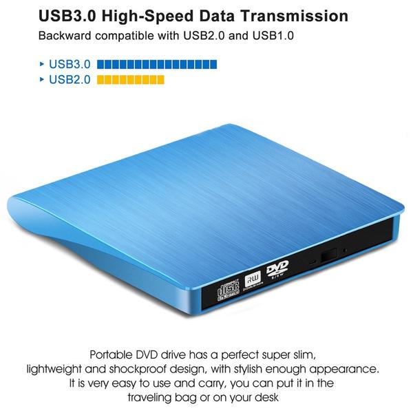 External CD Drive USB 3.0 Computer Accessories - DailySale