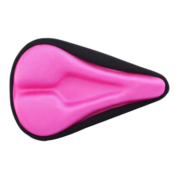Extra Comfort Soft Gel Cycling Seat Cushion Pad Cover Sports & Outdoors Pink - DailySale