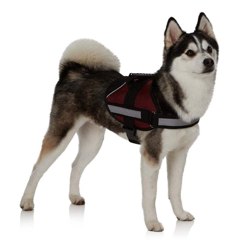 Ez-Pet Vest Collar Soft Adjustable Harness Pet Supplies S Red - DailySale