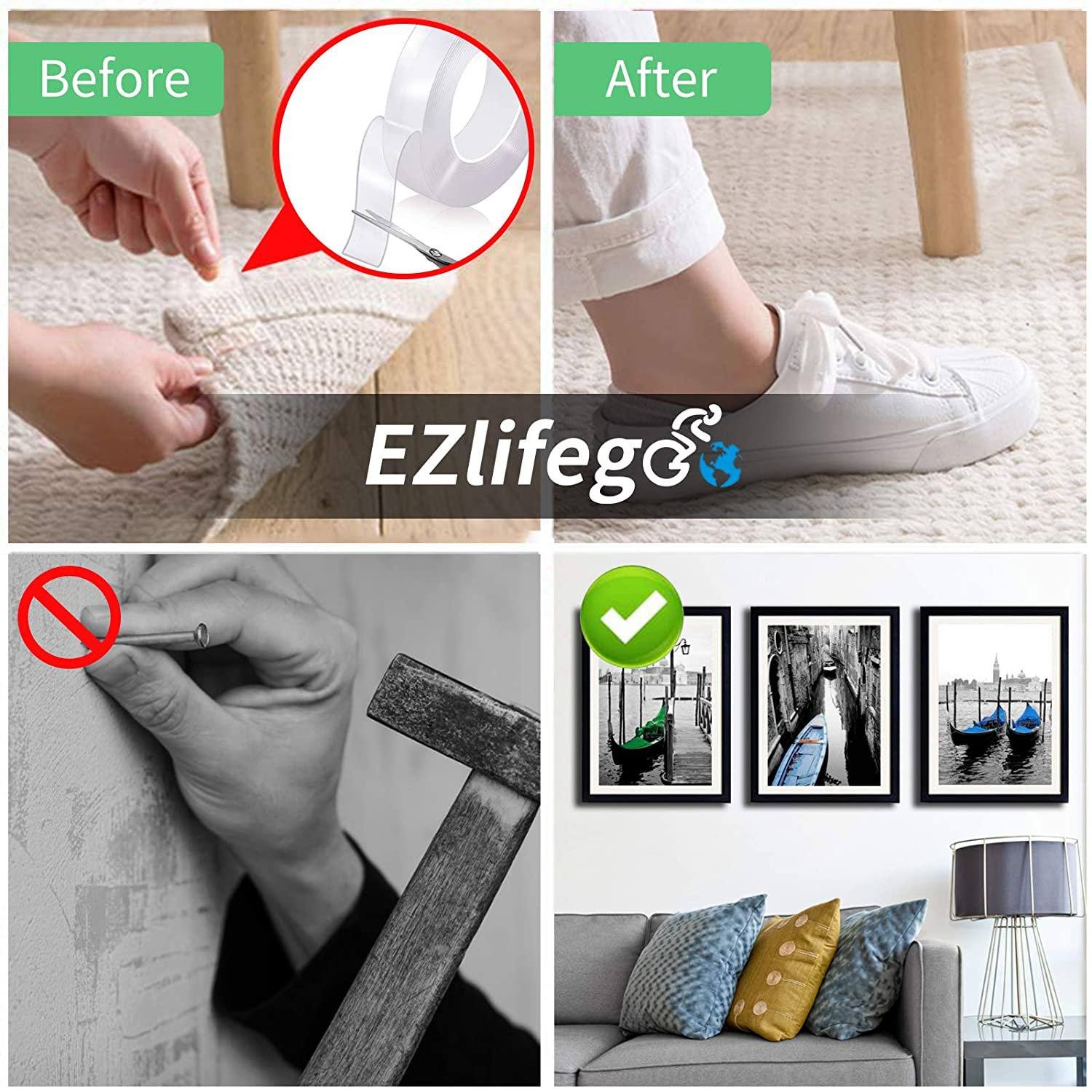 EZlifego Double Sided Tape Heavy Duty Everything Else - DailySale