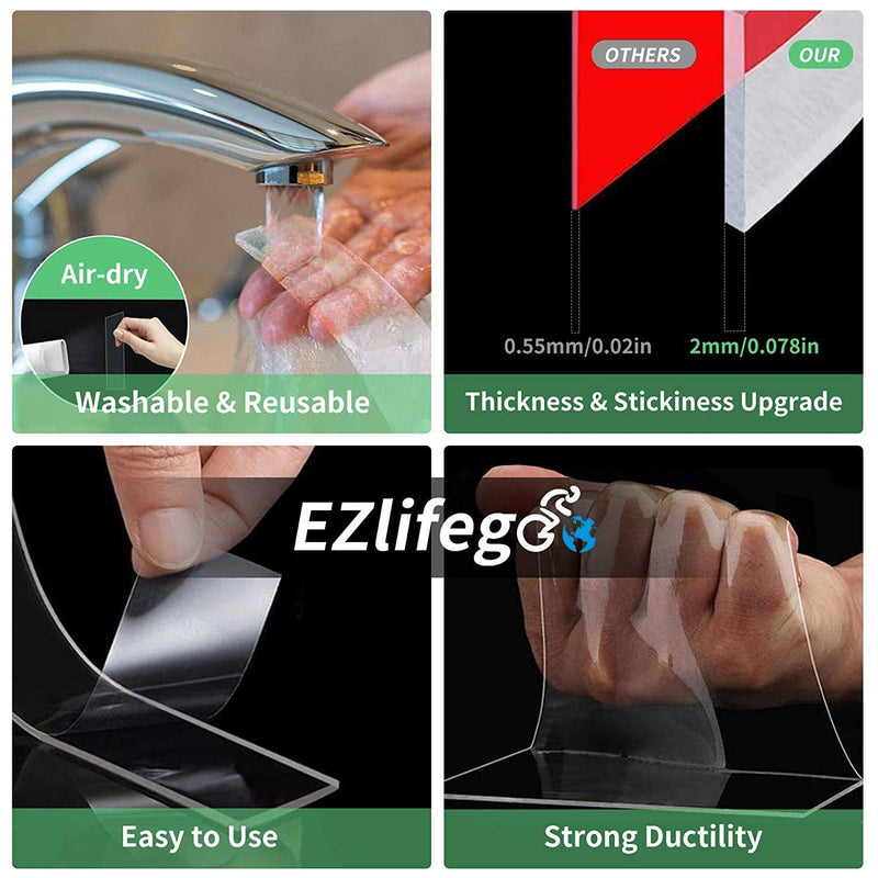 EZlifego Double Sided Tape Heavy Duty Everything Else - DailySale