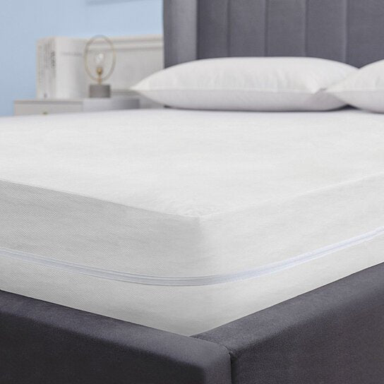Fabric Zippered Waterproof and Bed Bug Mattress Protector Bedding - DailySale