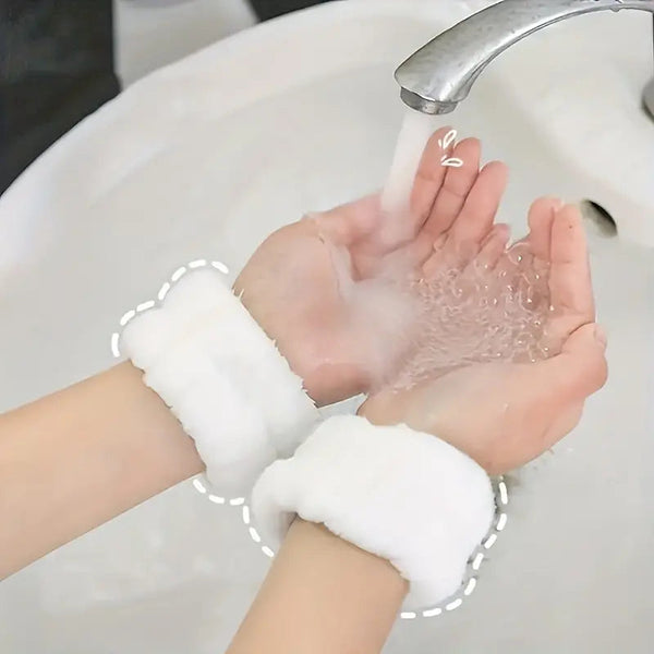 Face Washing Wrist With Sweat Wiping Bracelet Absorbing Sleeve Beauty & Personal Care - DailySale