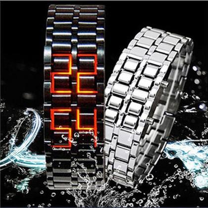 Faceless on sale led watch