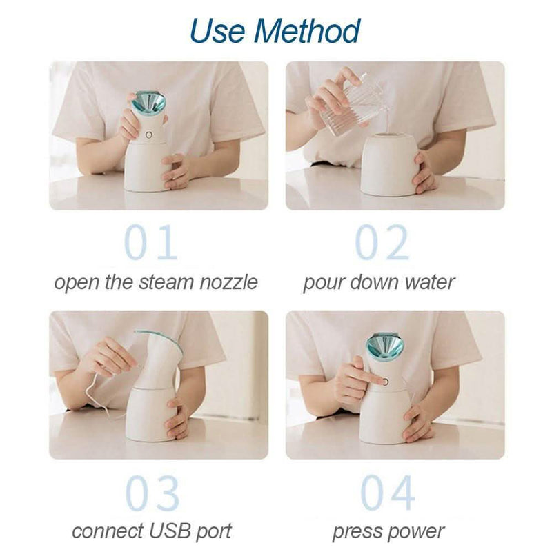 Facial Steamer Nano Ionic Face Steamers Beauty & Personal Care - DailySale