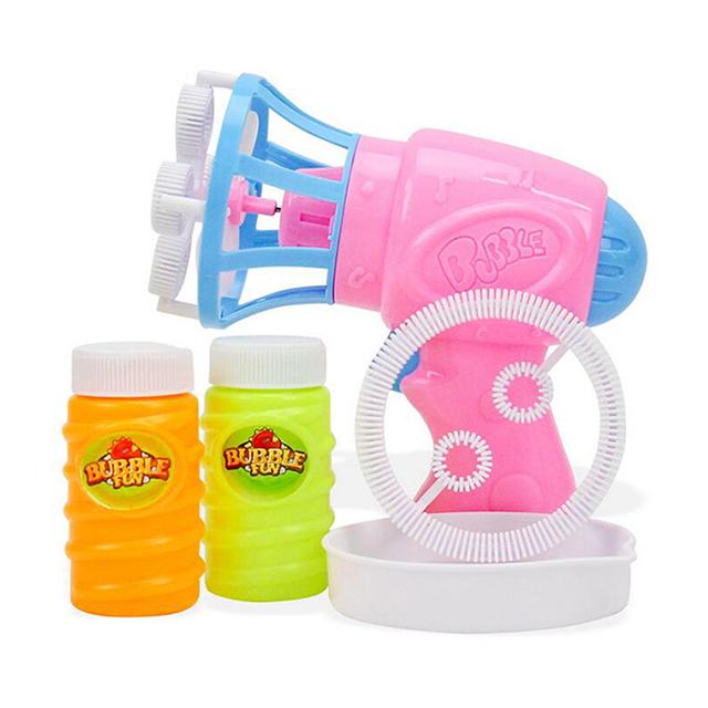 Fan Bubble Gun Blower Bubble Machine for Kids Toys & Games - DailySale
