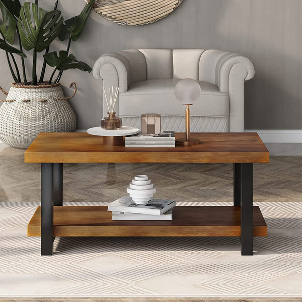 Farmhouse Living Room Coffee Table Furniture & Decor - DailySale