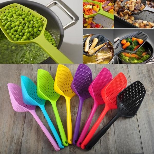 Fashion Kitchen Accessories Large Scoop Colander Pasta Heat Resistant Strainer Kitchen & Dining - DailySale