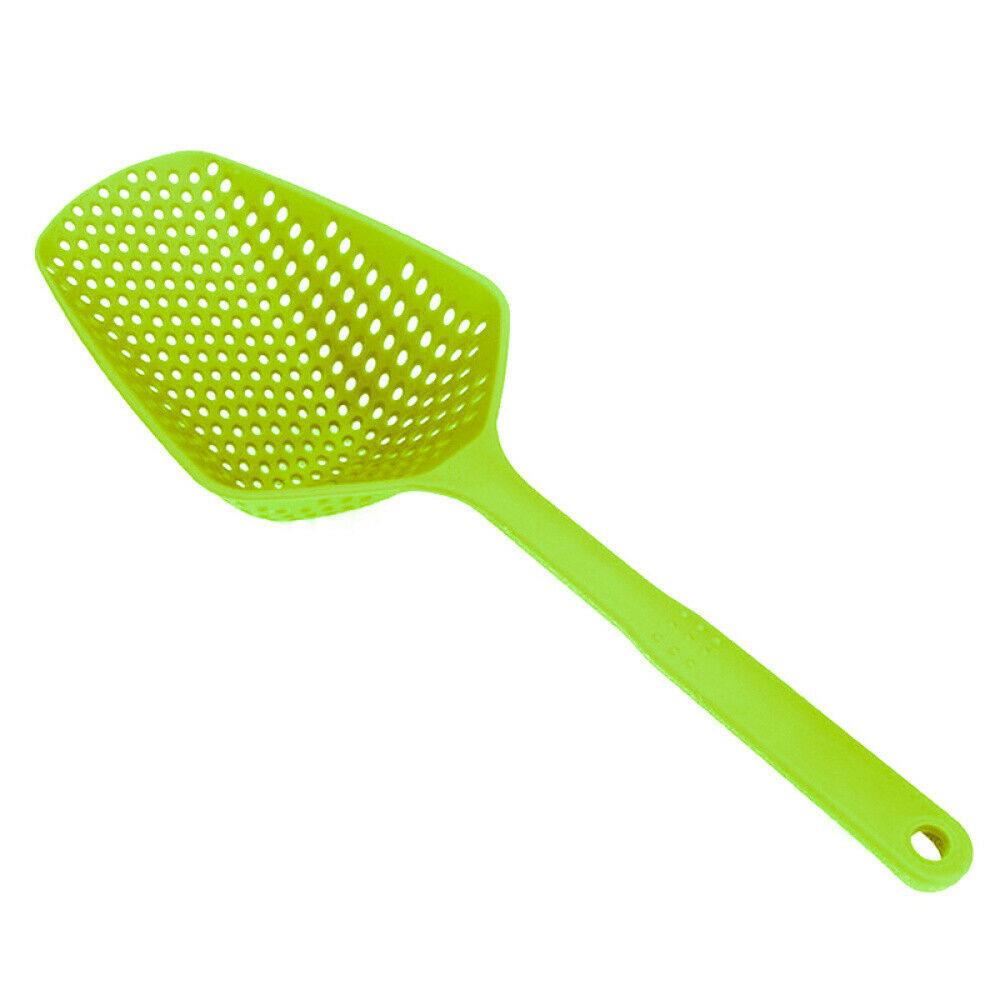 Fashion Kitchen Accessories Large Scoop Colander Pasta Heat Resistant Strainer Kitchen & Dining Green - DailySale