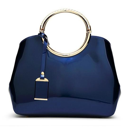 Fashion Luxury Ring Ladies Handbag Bags & Travel Blue - DailySale