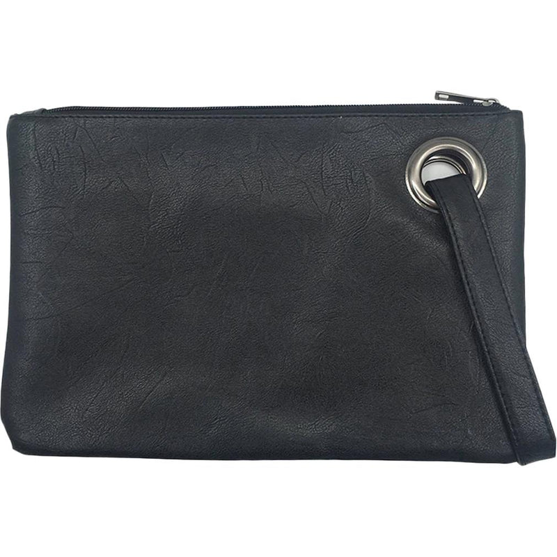 Fashion Solid Women's Envelope Bag Handbags & Wallets Black - DailySale